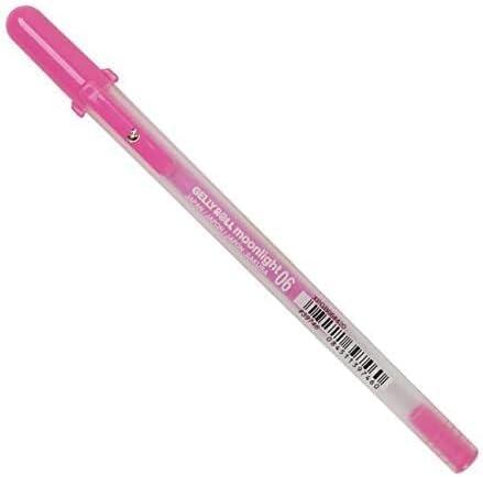 SAKURA Gelly Roll Moonlight 25 Pack, 06 Fine point, Bright Opaque Ink Gel Pens, Creamy Smooth Ink, Writes on Dark Paper(Bright)