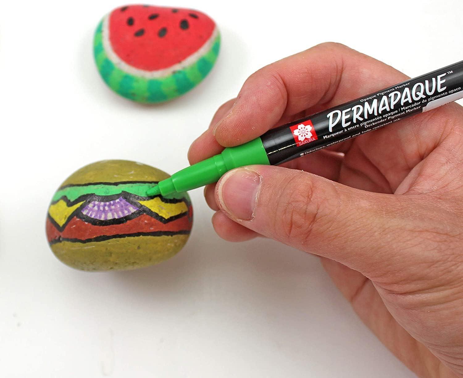 SAKURA Permapaque Fine Point Markers, Bright 7 PK #58319(Assorted)