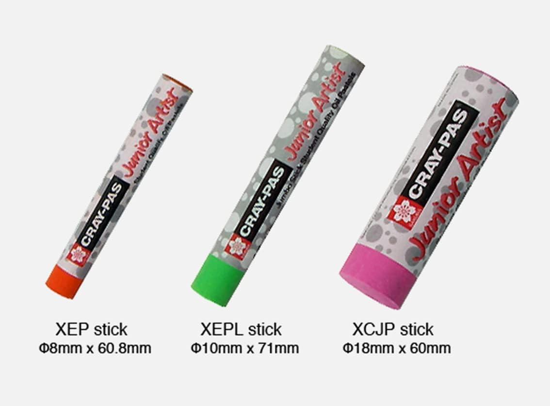 SAKURA Cray-Pas Junior Artist Oil Pastels, 16 Count (Pack of 1), Colors may vary(50 Count (Pack of 1))