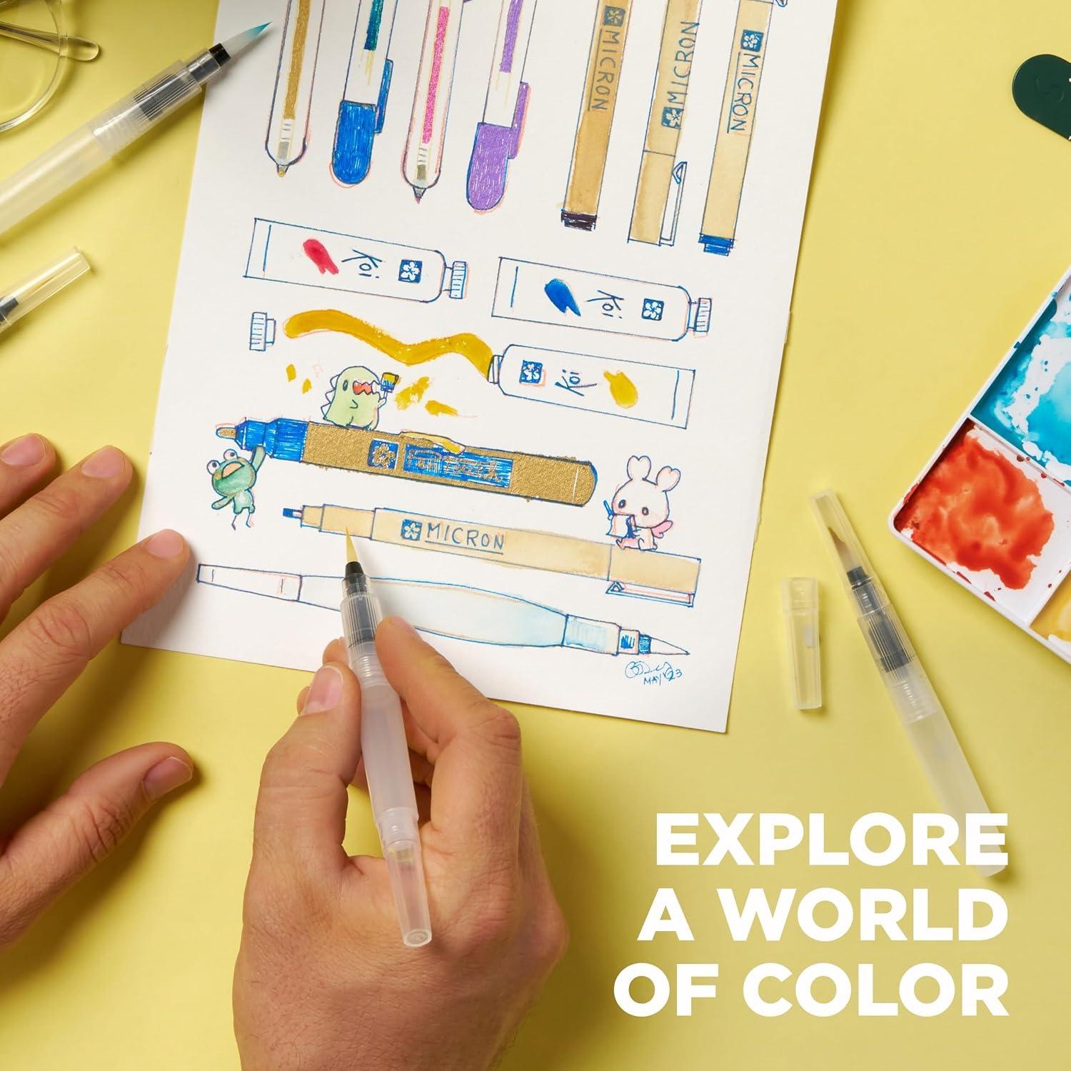 SAKURA Pocket Set Koi Watercolor Kit, 12 Colors Count(12 Colors)