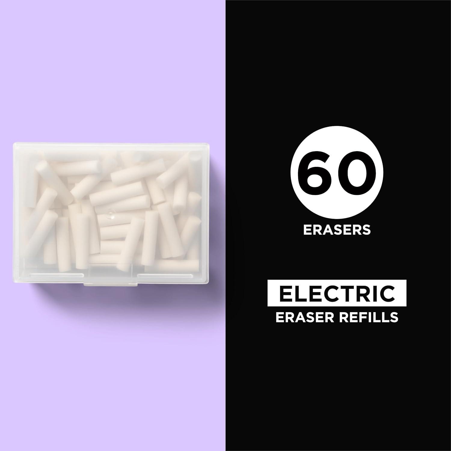 SAKURA SE500P Electric Eraser Refill White 60/Pk(Sakura Electric Eraser Refil Pack (Pack of 2))